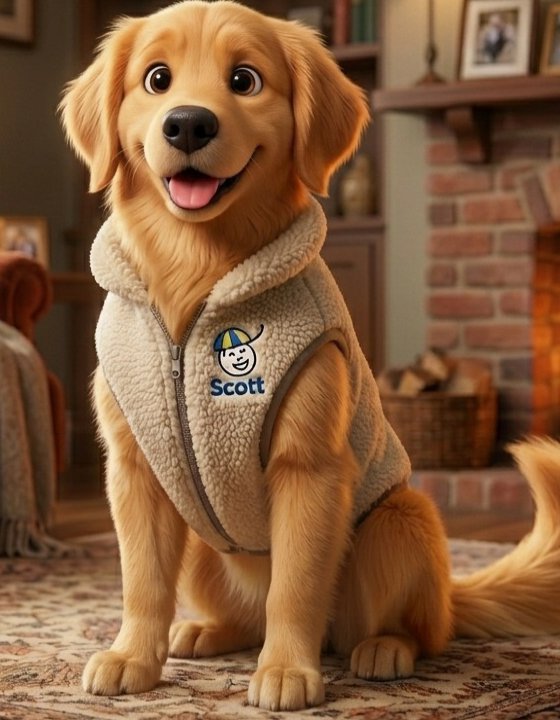 Scott, o mascote da Criança Cidadã